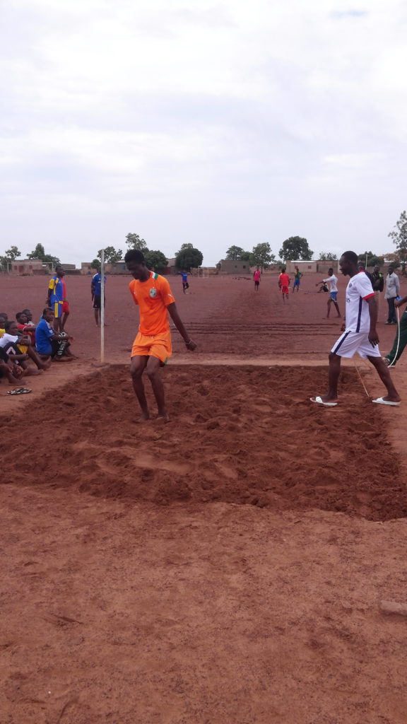  Un candidat en plein saut