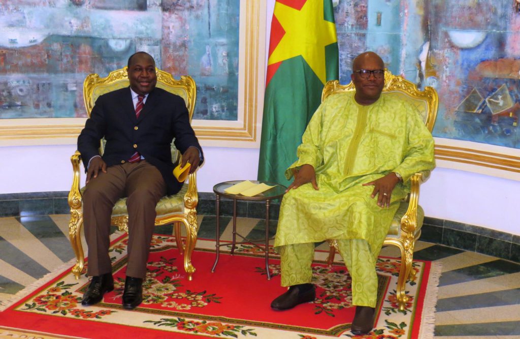 Zéphirin DIABRE et Roch Marc Christian KABORE