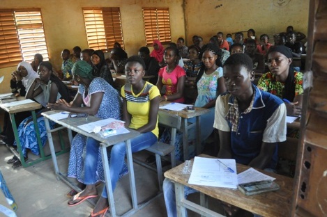 Candidats à l'examen du BEPC