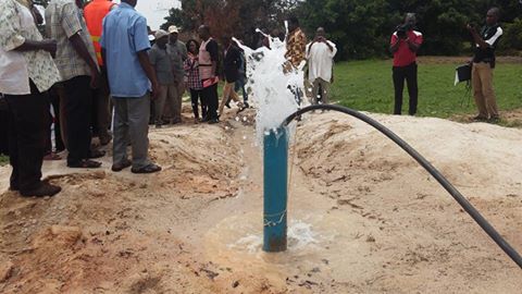 Le forage de 9 mètres cube du village de Orpune dans la province du Ioba est en phase de développement