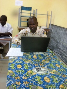 Le communicateur Palé Ollo Michel.