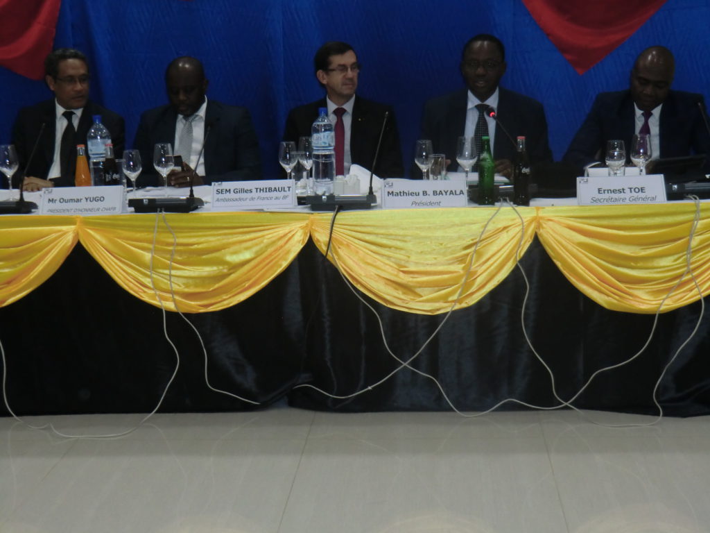 Son S.E.M. Gilles Thibault, Ambassadeur de la France au Burkina était l'invité d'honneur de cette cérémonie.