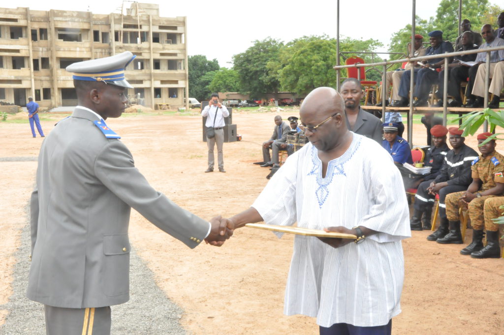 Le Ministre d'Etat Simon Compaoré a marqué de sa présence la cérémonie.