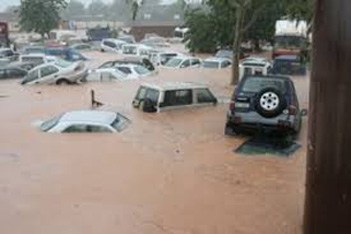 Conséquences des inondations à Ouaga.