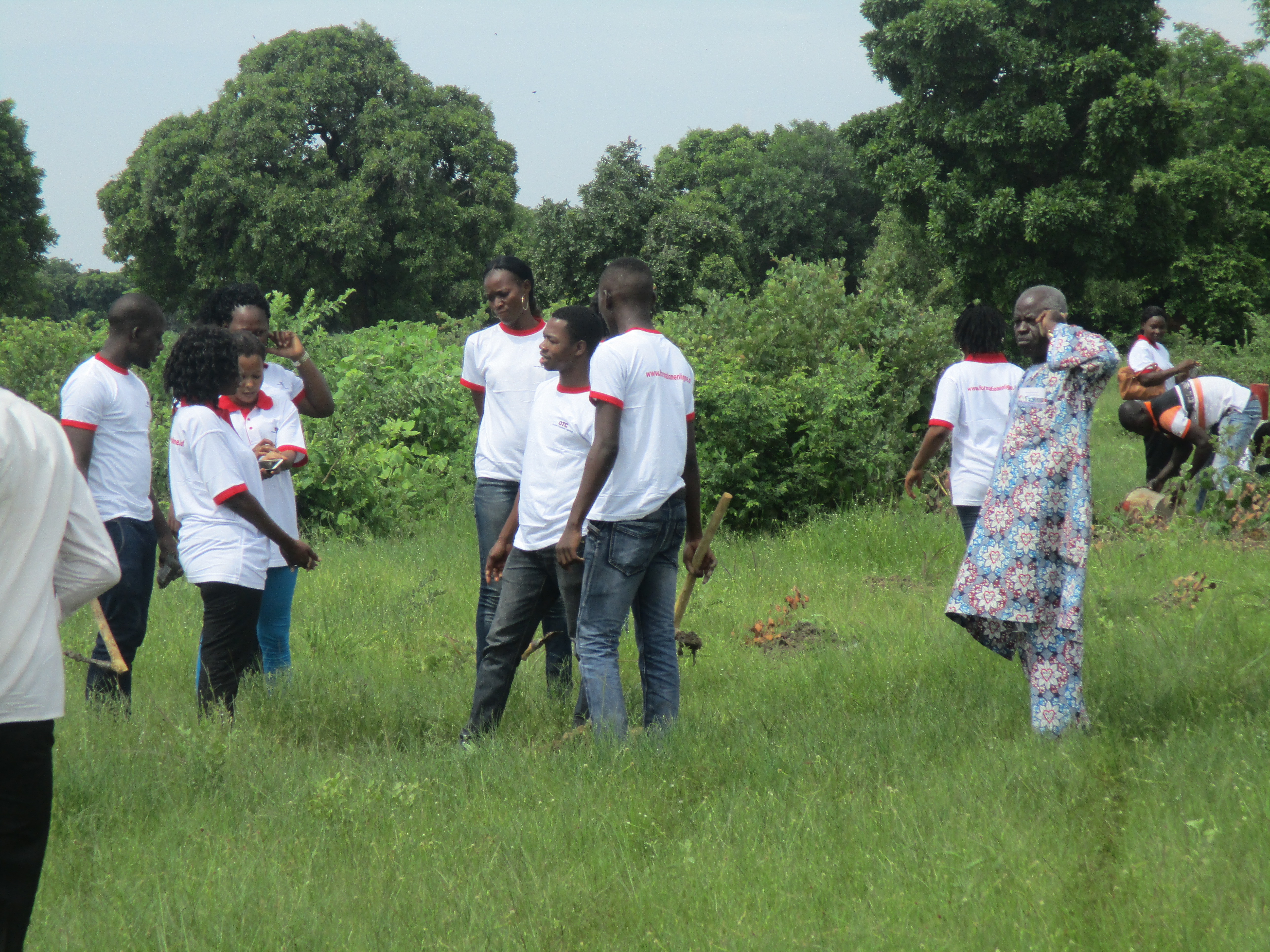 Vue partielle du personnel de OTC.