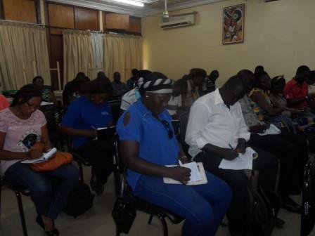 Nombreux ont été les hommes de médias qui ont pris part à cette rencontre.