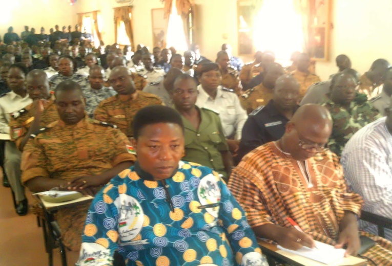 Les Invités et lesFDS de la Boucle du Mouhoun.