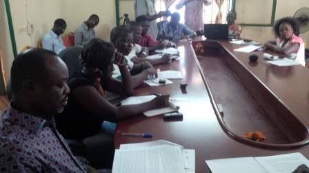 Participants à la rencontre-bilan.