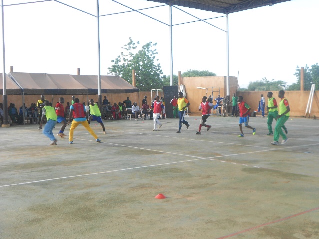 En plein match de Maracana.