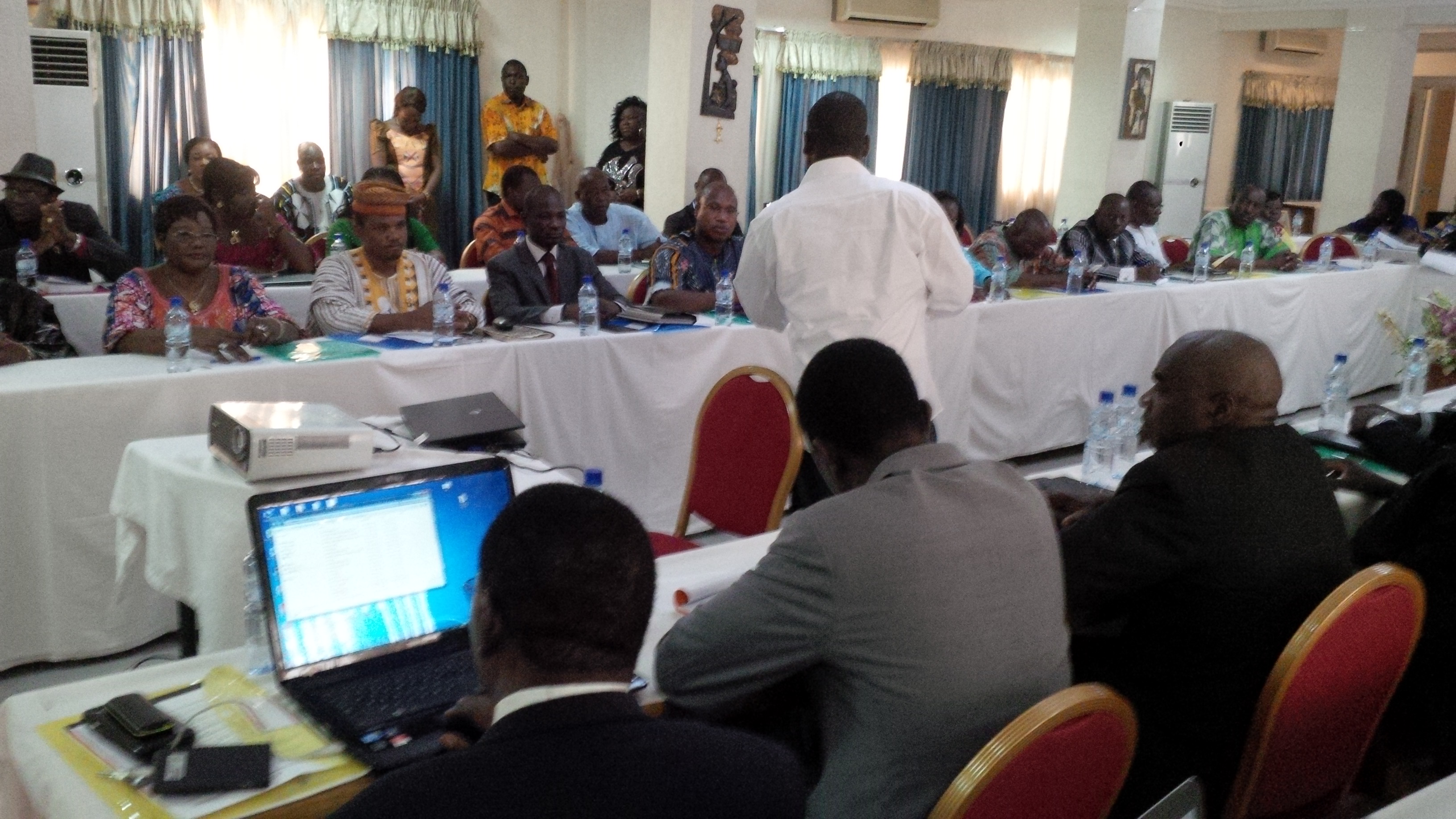 Participants à la formation.