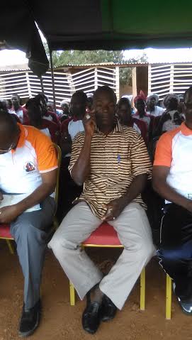 Akimou NAPON, maire adjoint et les officiels.