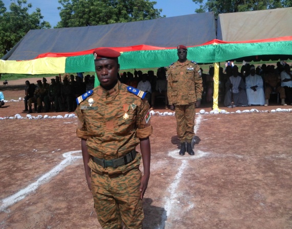 Cérémonie de passation de charge.