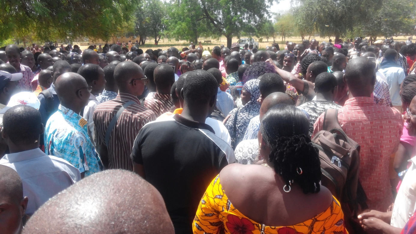 Et déterminés à se faire entendre.