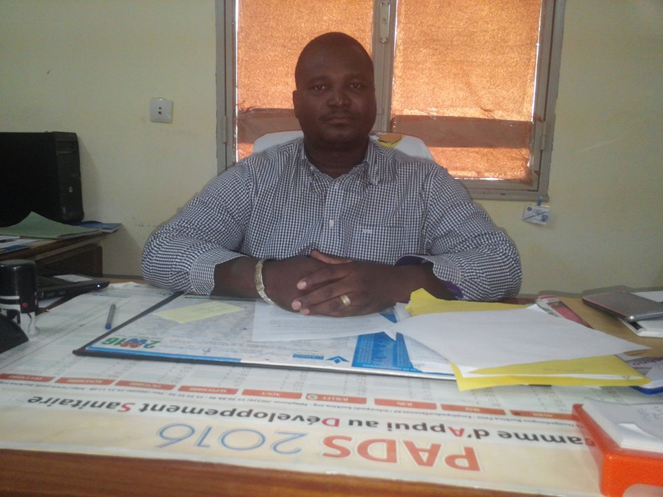 Dr Rodrigue Watton DIAO, médecin chef du district sanitaire de Titao.