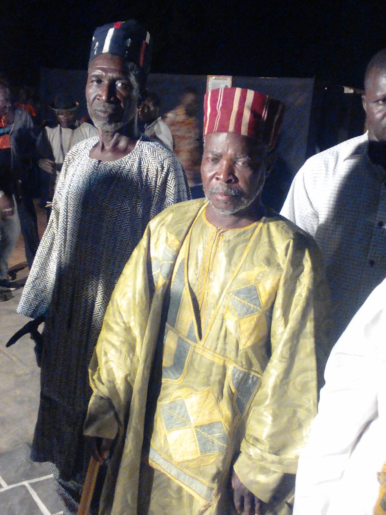 Le Toogo Naaba kougri, le premier ministre du roi .