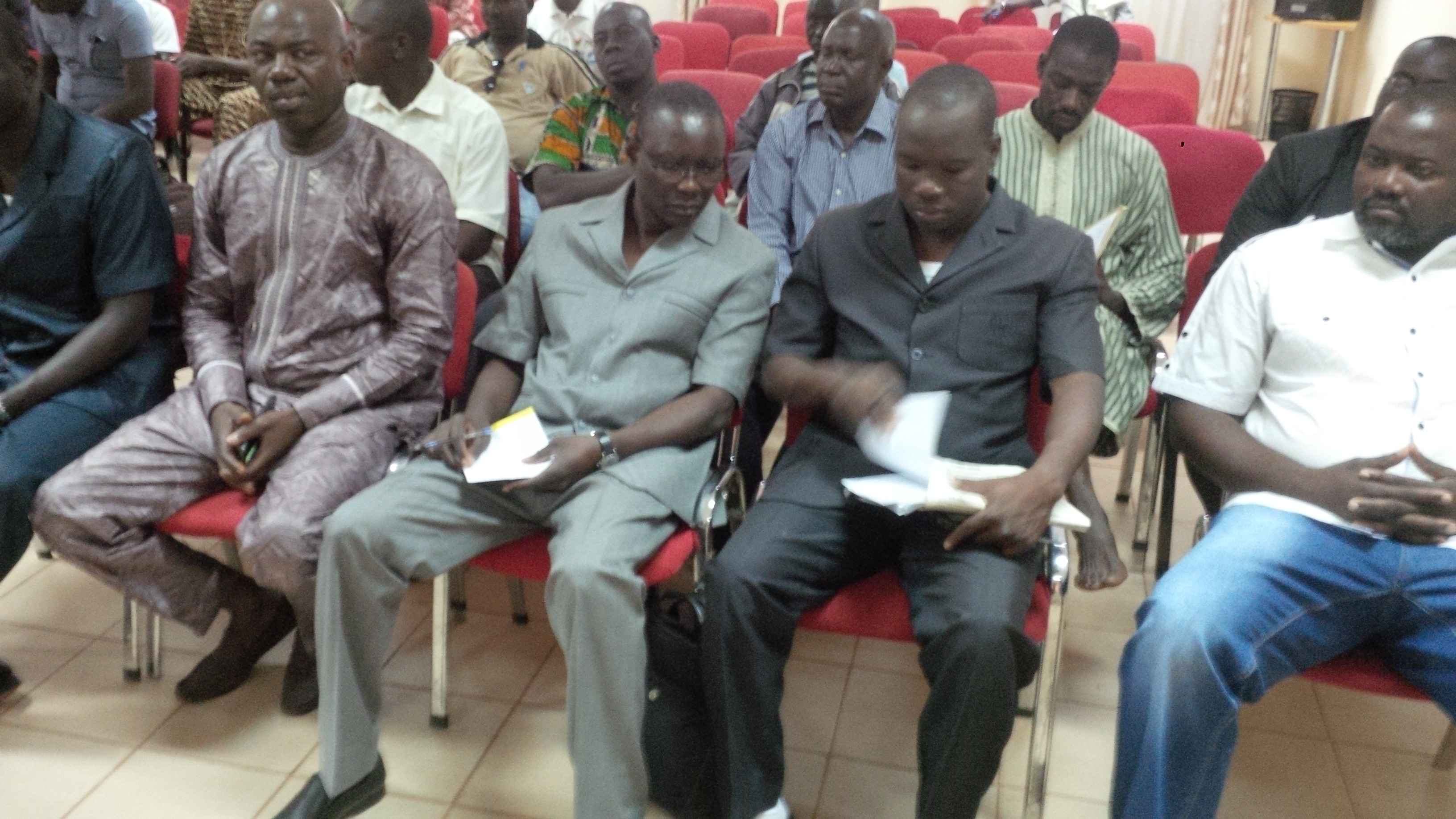 Les membres de la coalition.