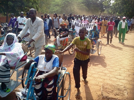 La procession à connu une forte mobilisation des différentes couches socioprofessionnelles.