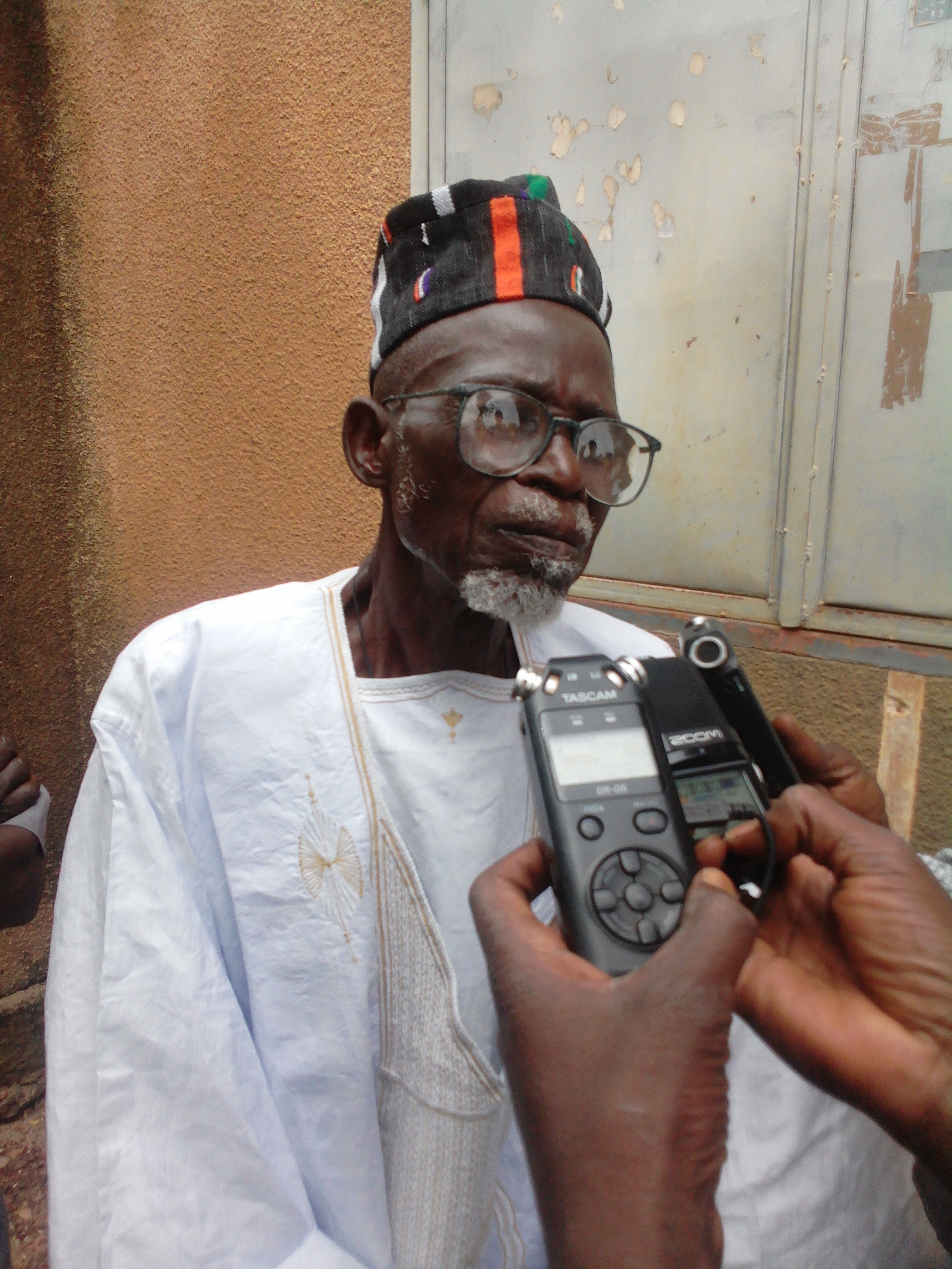 Le chef de canton de Zogoré.