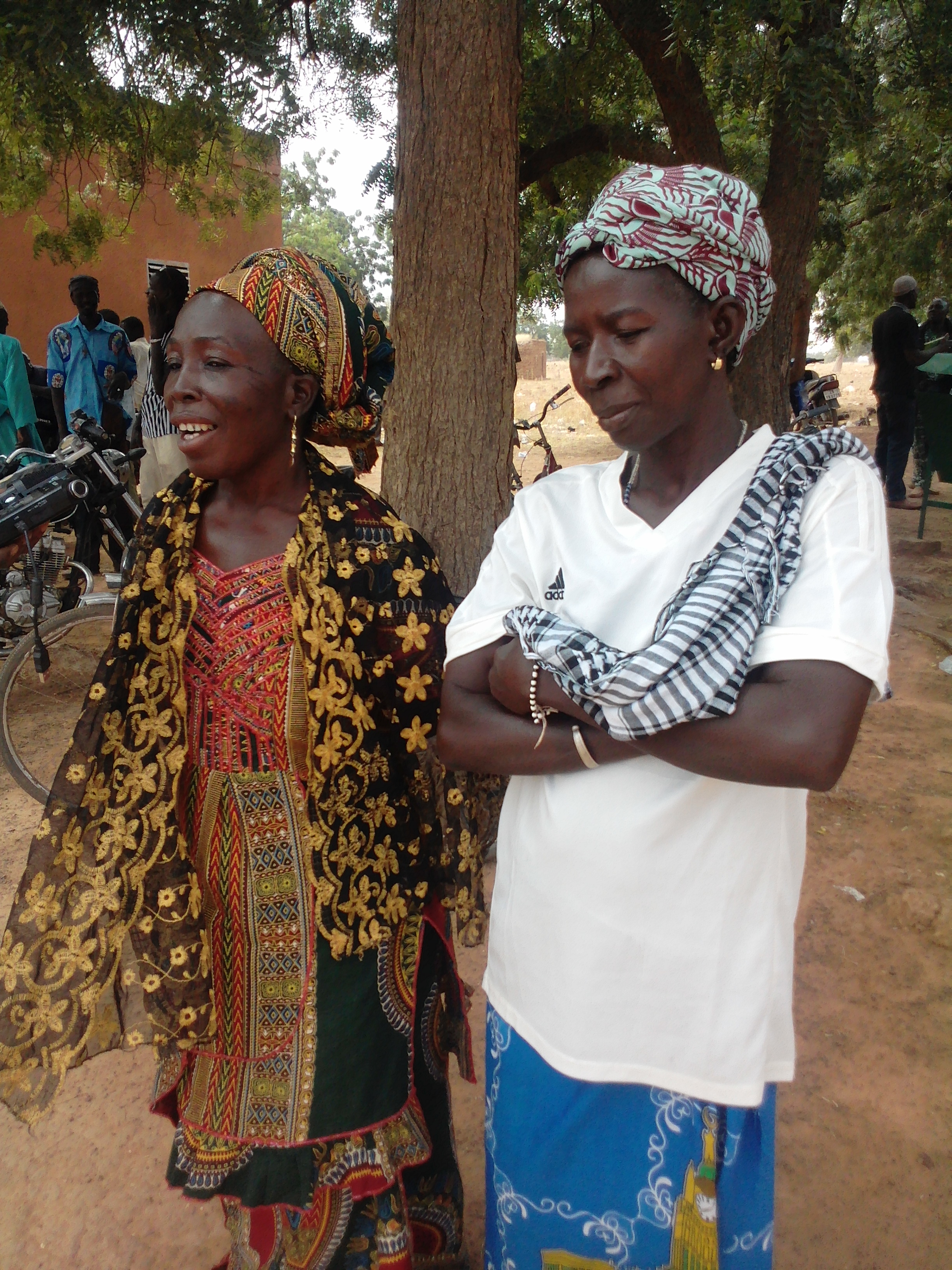 La représentante des femmes, Sana Ramata. 