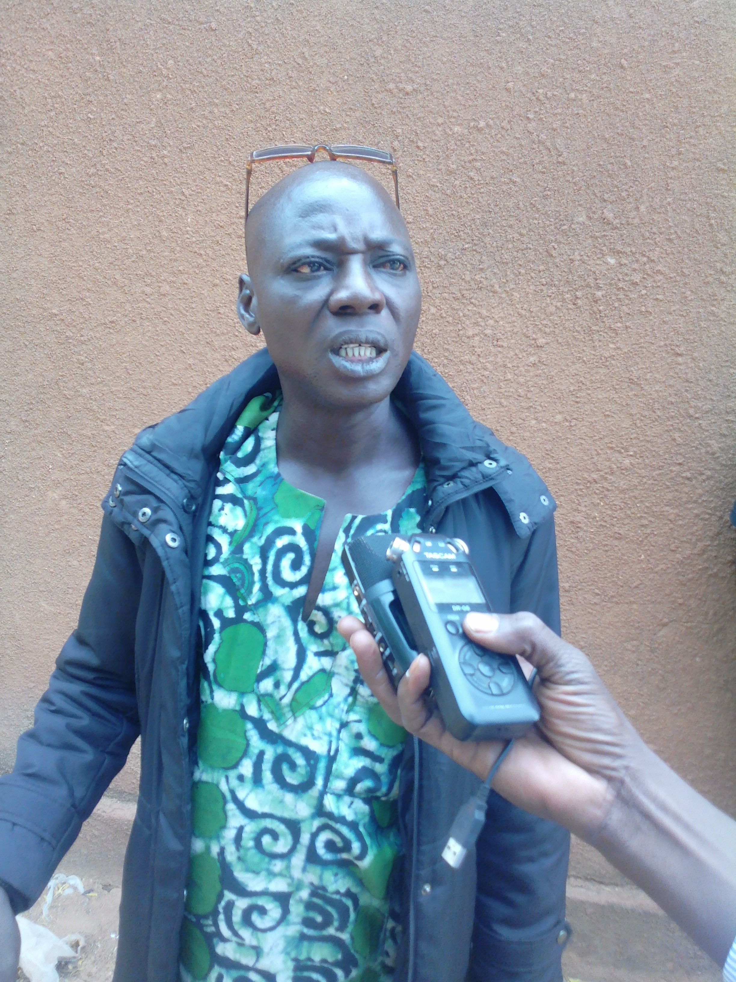 Le représentant du balai citoyen de Zogoré.