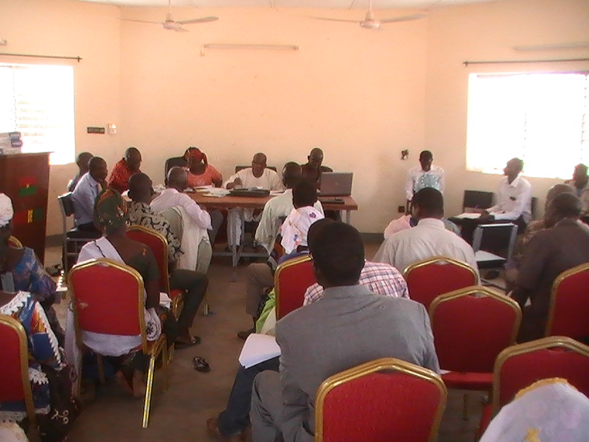 Session budgétaire de la commune de Yaba.